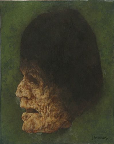 José Hernández Pintor Obra PERFIL-SOMBRA IV